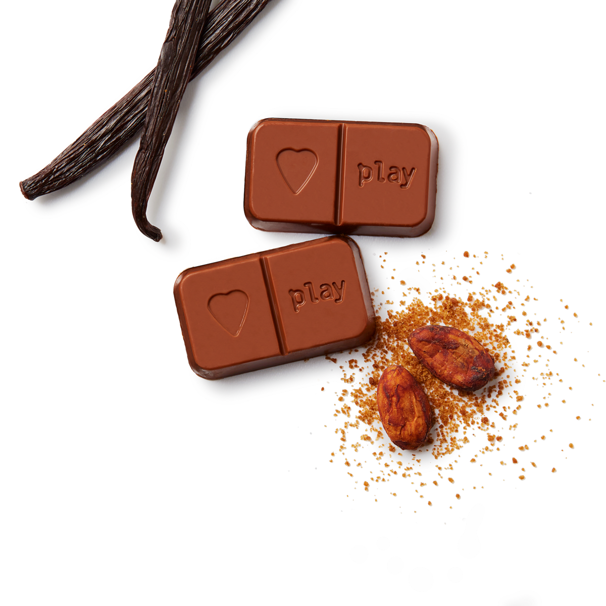 JustChoc | 10 Piece Vegan Milk Chocolate Box | 100% Organic