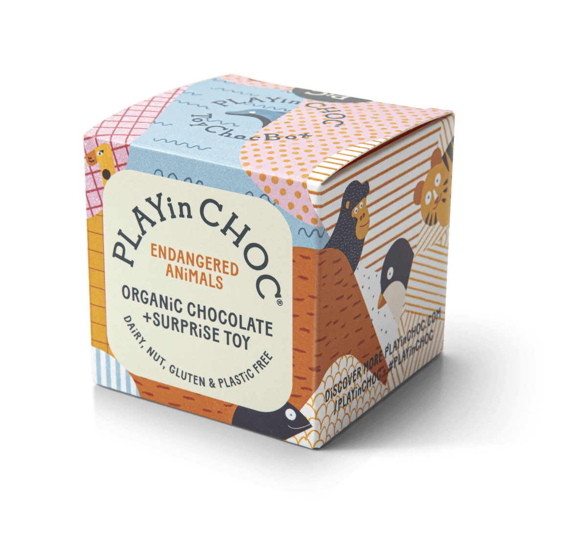 ToyChoc Box Endangered Animals | Allergen-Free Chocs – PLAYin CHOC