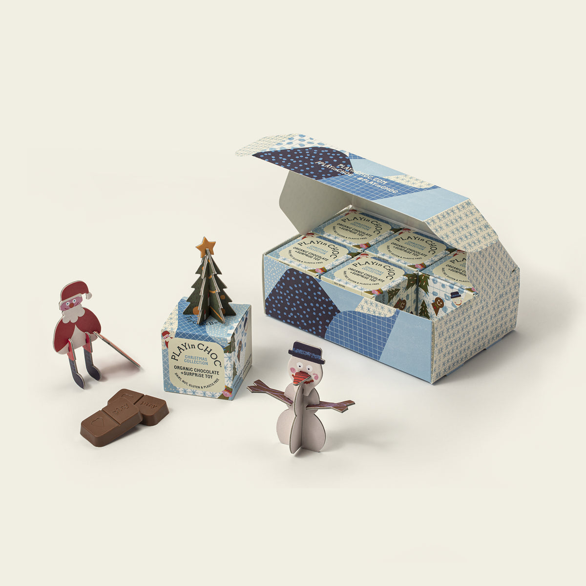 ToyChoc 6 Piece Christmas Gift Set | Dairy-Free Chocs – PLAYin CHOC