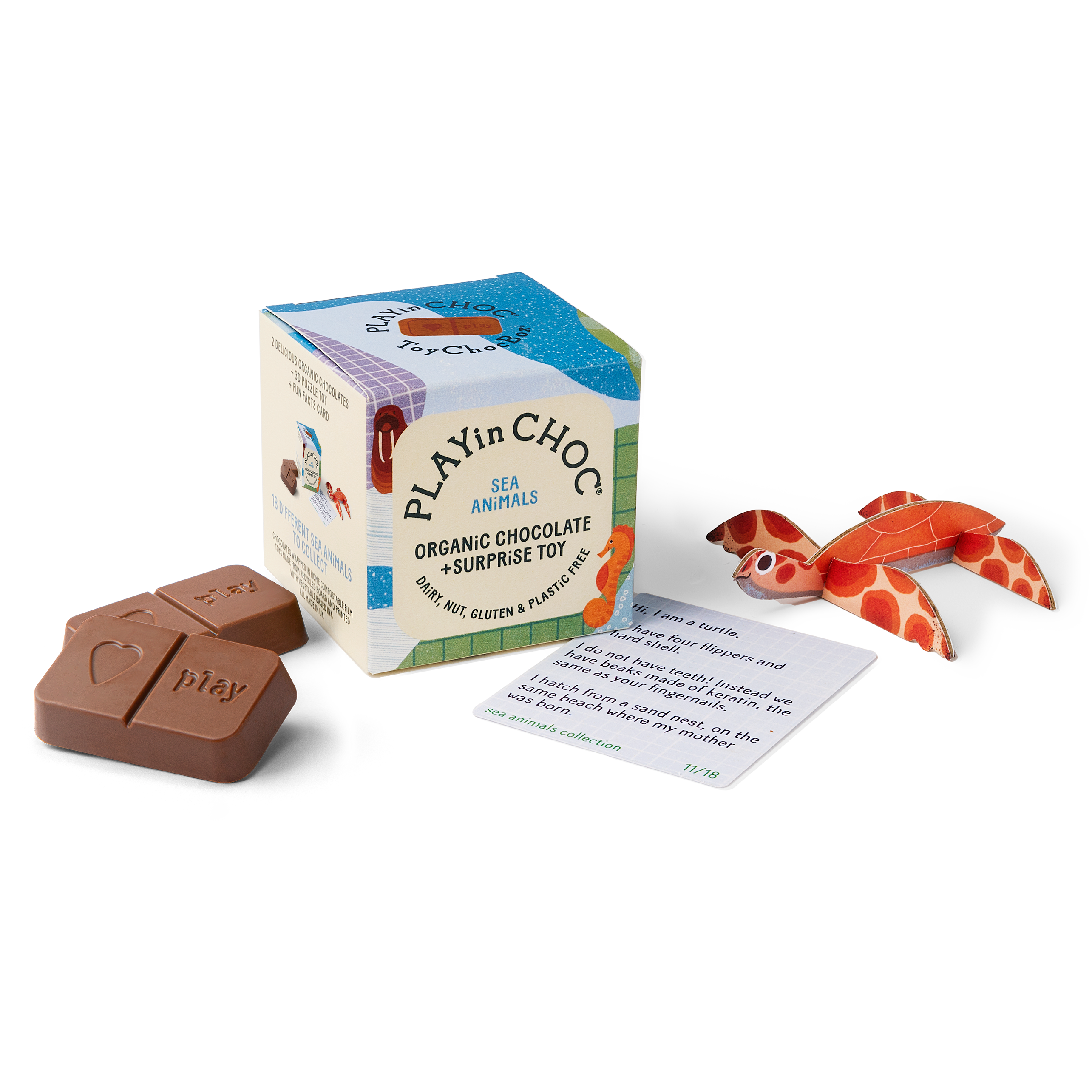 ToyChoc Box®SEA ANIMALS