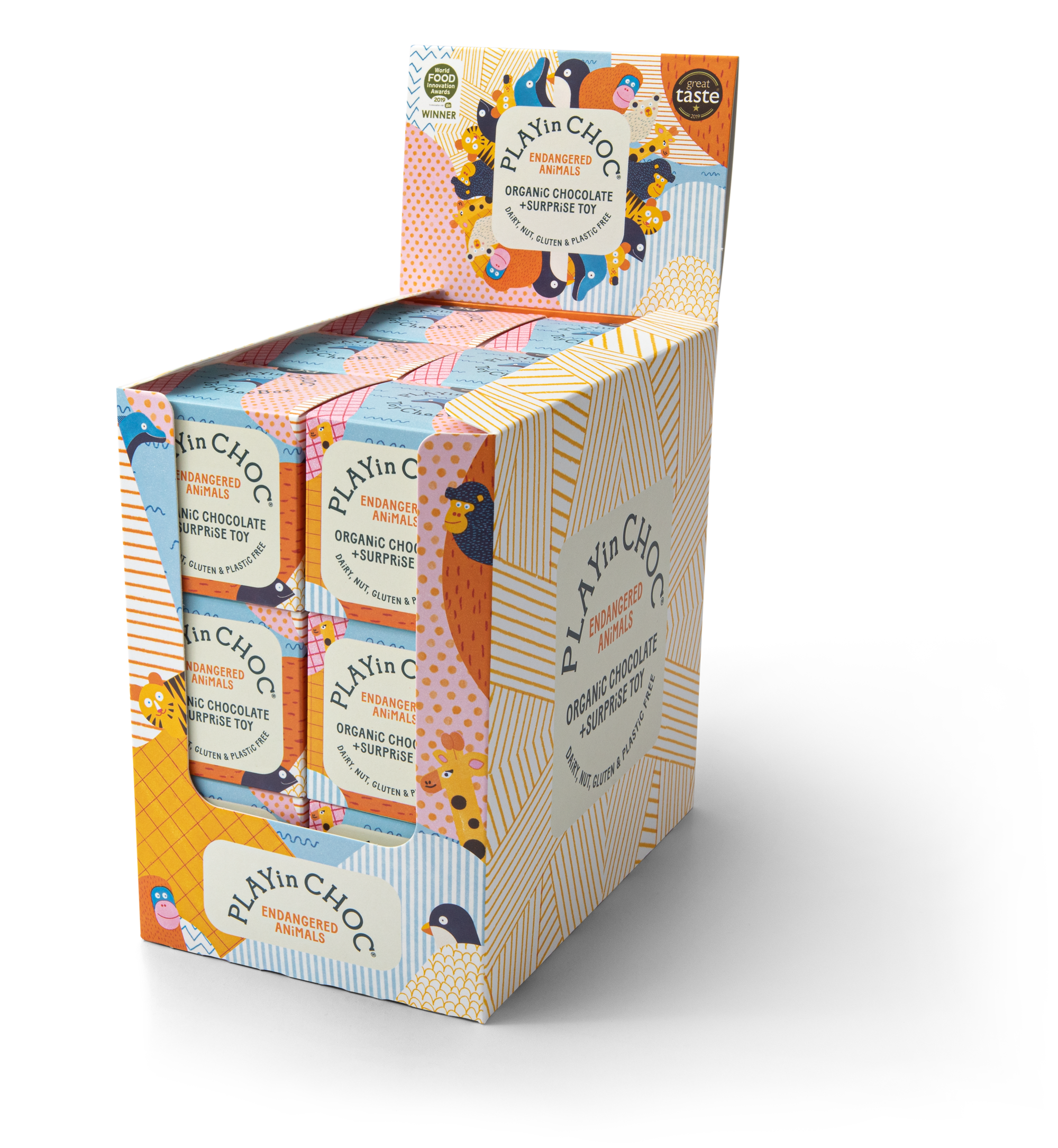 ToyChoc Box Endangered Animals | Allergen-Free Chocs – PLAYin CHOC