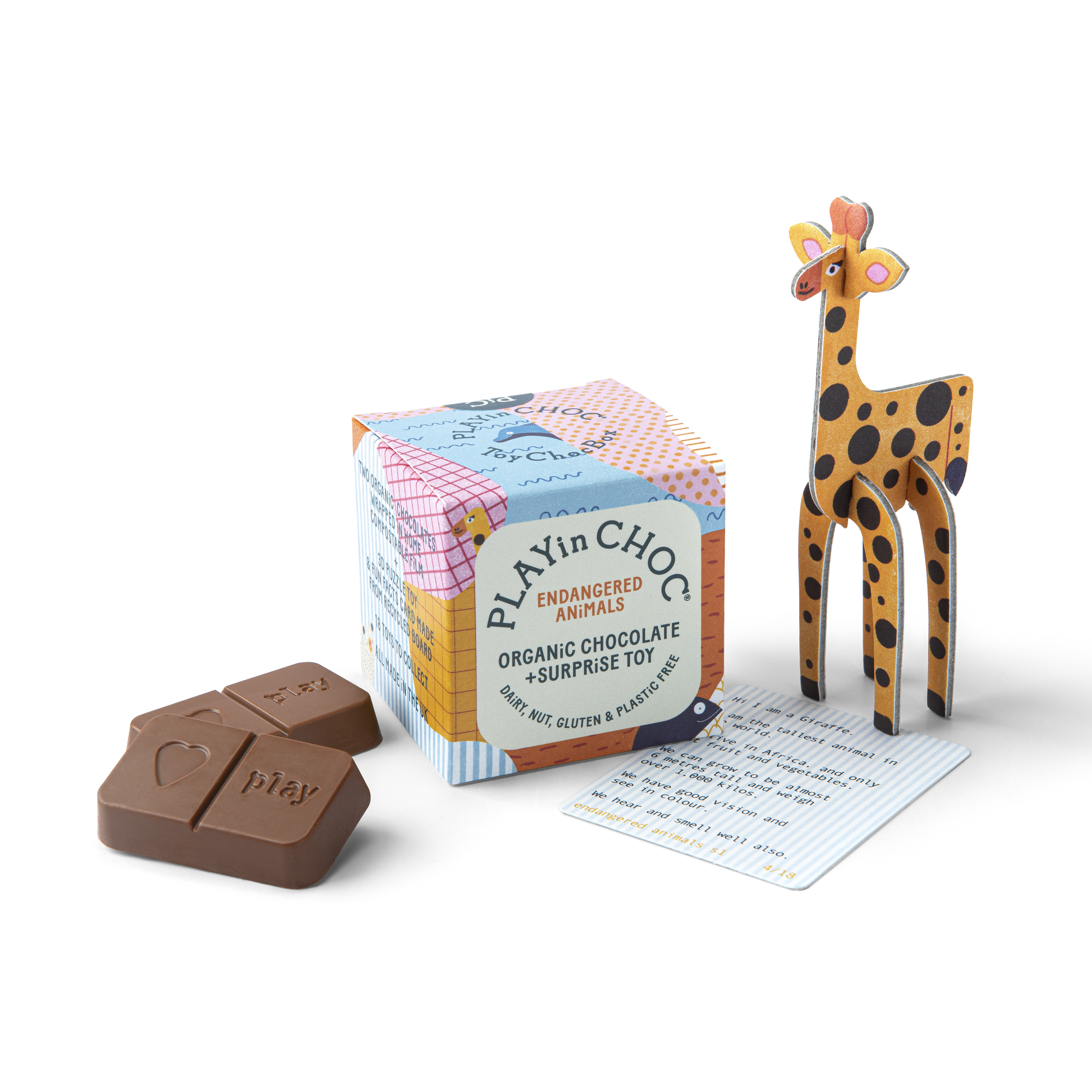 ToyChoc Box®ENDANGERED ANiMALS