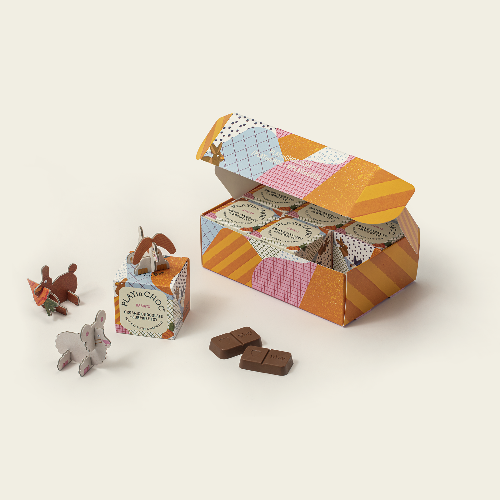 ToyChoc Box®6 RABBiTSGiFT SET